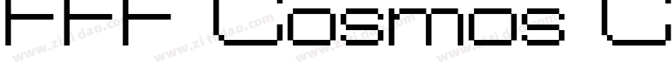 FFF Cosmos Condensed字体转换